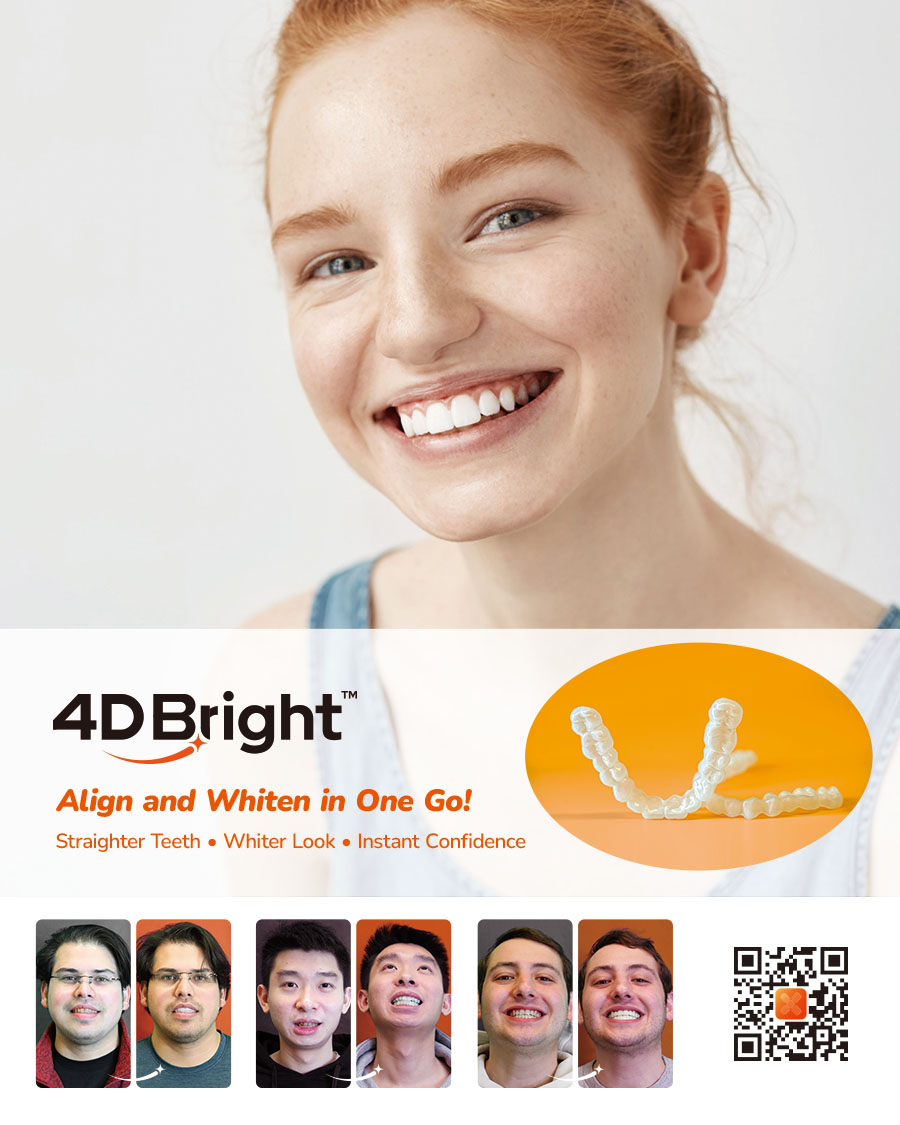 4D Bright — align a whiten in one go